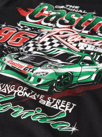 NAME IT T-Shirt Castrol Nuru Black